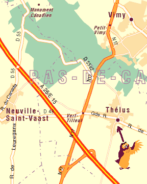 Carte de Thélus